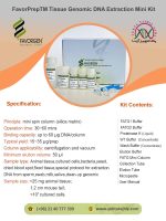 کیت استخراج DNA از بافت